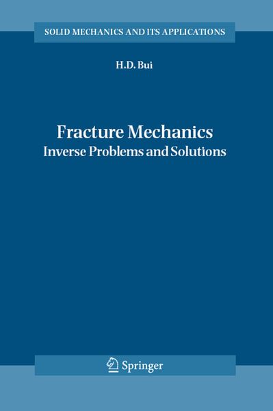 Produktbild: Fracture Mechanics
