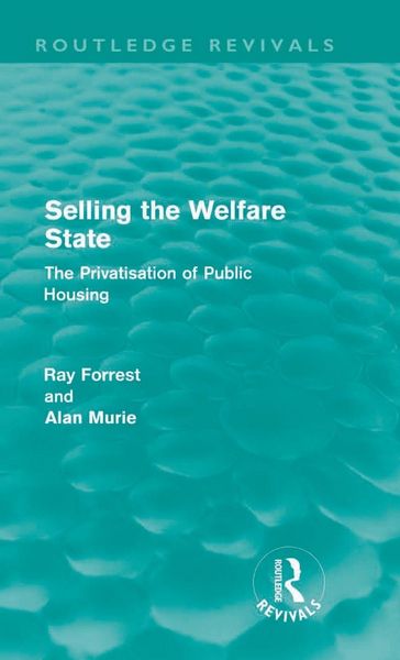 Produktbild: Selling the Welfare State (Routledge Revivals)