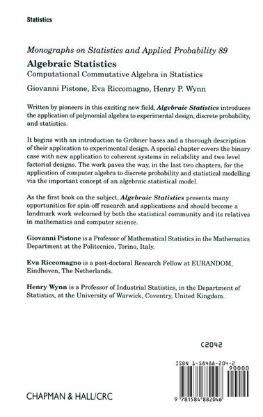 Produktbild: Algebraic Statistics