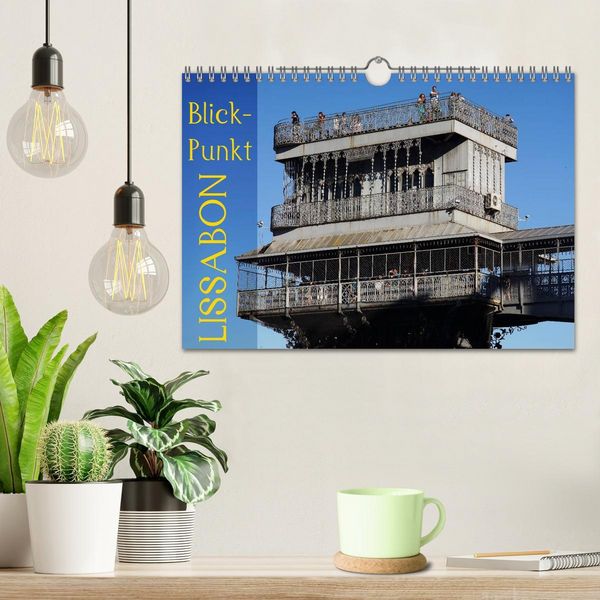 Produktbild: BlickPunkt Lissabon (Wandkalender 2026 DIN A4 quer), CALVENDO Monatskalender