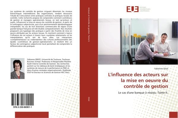 Produktbild: L'influence des acteurs sur la mise en oeuvre du contr&ocirc;le de gestion
