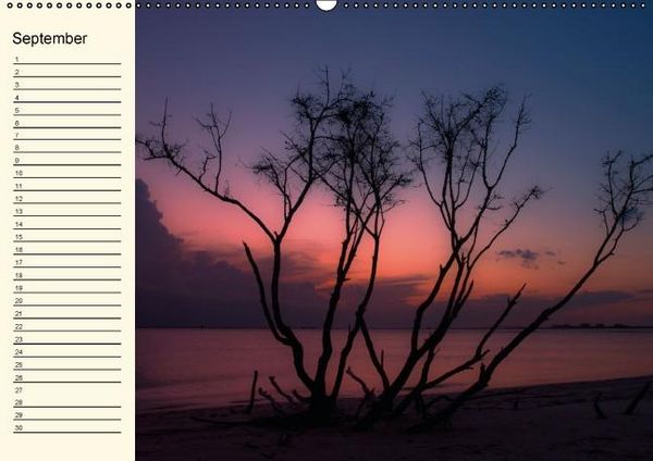 Produktbild: Immerw&auml;hrender Geburtstagskalender &ndash; Beautiful Sunsets (Wandkalender immerw&auml;hrend DIN A2 quer)