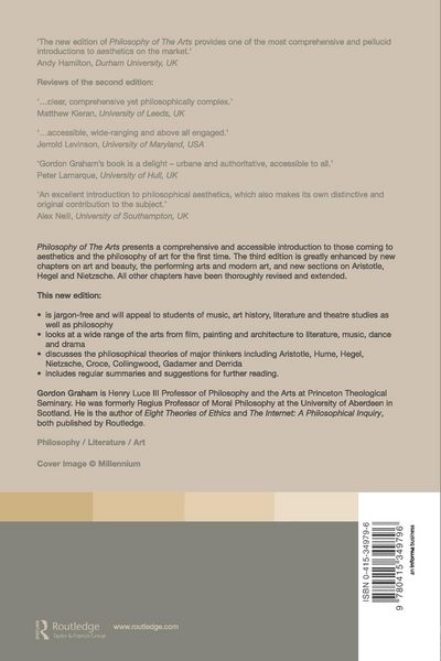 Produktbild: Philosophy of the Arts