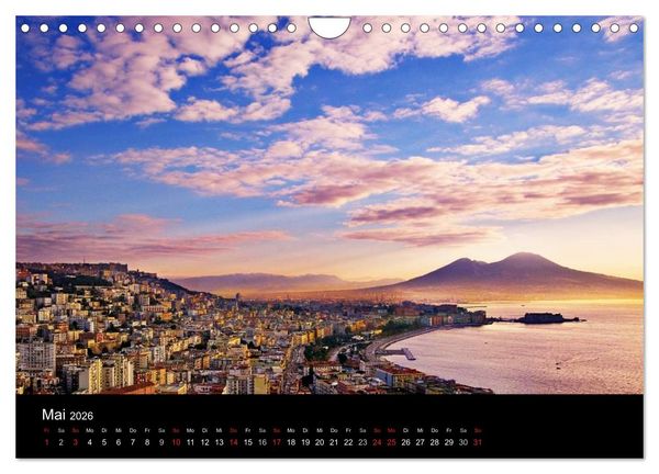 Produktbild: Neapel und Umgebung (Wandkalender 2026 DIN A4 quer), CALVENDO Monatskalender