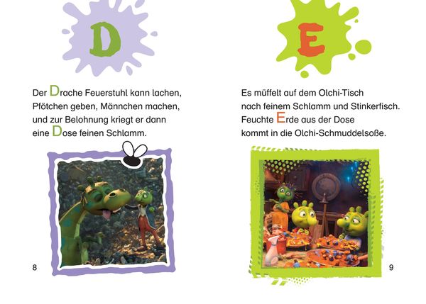 Produktbild: Die Olchis. Das Olchi-ABC zum Film