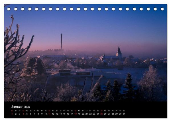 Produktbild: Winterberg - Sauerland - Eine Landschaft in Bildern (Tischkalender 2026 DIN A5 quer), CALVENDO Monatskalender