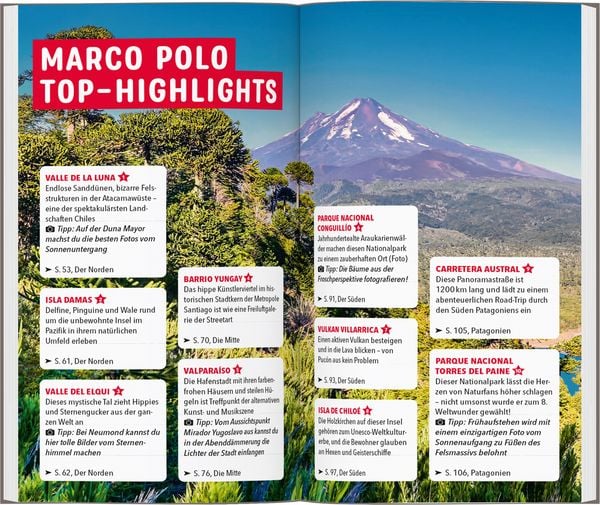 Produktbild: MARCO POLO Reiseführer Chile
