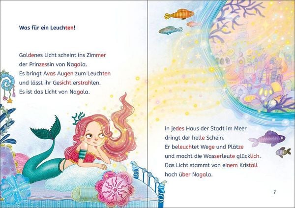 Produktbild: Lesel&ouml;wen 2. Klasse - Die Meerm&auml;dchen und der gestohlene Kristall