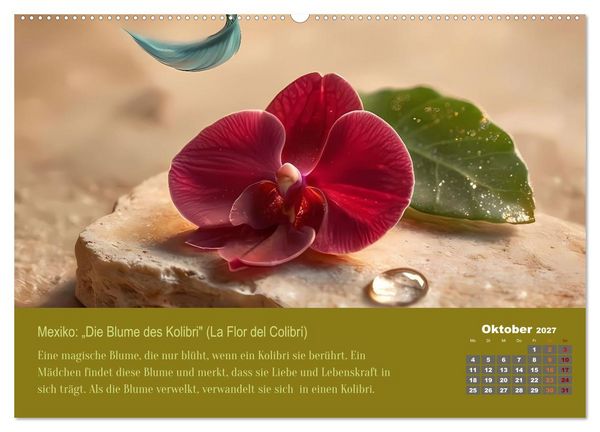 Produktbild: 12 M&auml;rchen unserer Welt (hochwertiger Premium Wandkalender 2027 DIN A2 quer), Kunstdruck in Hochglanz