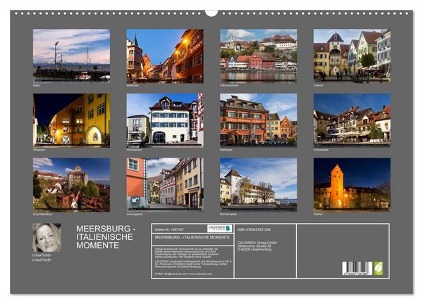 Produktbild: MEERSBURG - ITALIENISCHE MOMENTE (Wandkalender 2026 DIN A2 quer), CALVENDO Monatskalender