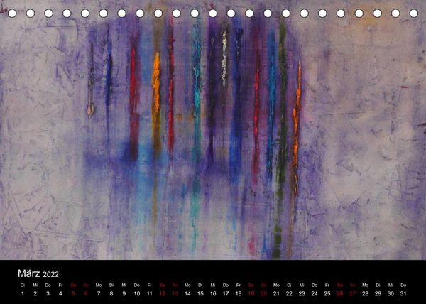 Produktbild: Inspiration in Farbe (Tischkalender 2022 DIN A5 quer)