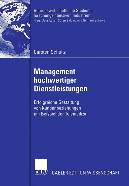 Produktbild: Management hochwertiger Dienstleistungen