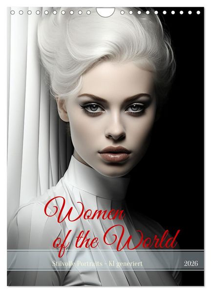 Produktbild: Woman of the World (Wandkalender 2026 DIN A4 hoch), CALVENDO Monatskalender