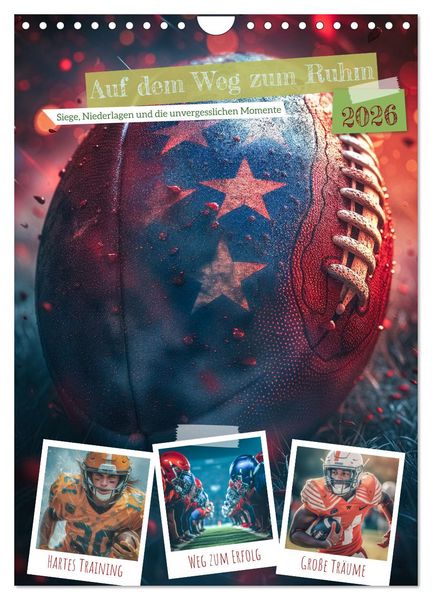 Auf dem Weg zum Ruhm (Wandkalender 2026 DIN A4 hoch), CALVENDO Monatskalender