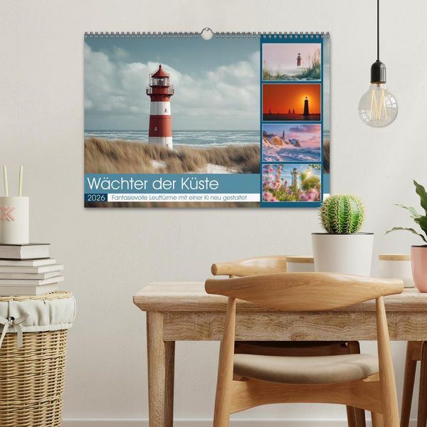 Produktbild: W&auml;chter der K&uuml;ste (Wandkalender 2026 DIN A3 quer), CALVENDO Monatskalender