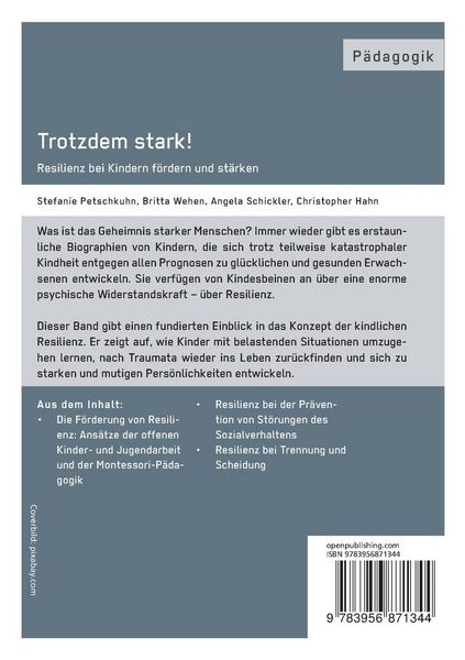 Produktbild: Trotzdem stark! Resilienz bei Kindern f&ouml;rdern und st&auml;rken