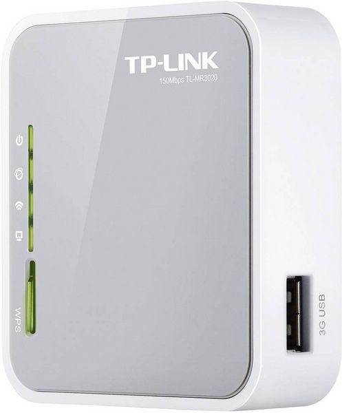 Produktbild: TP-LINK TL-MR3020 WLAN Router 2.4 GHz 150 MBit/s