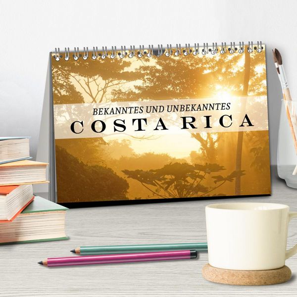 Produktbild: Bekanntes und Unbekanntes Costa Rica (Tischkalender 2026 DIN A5 quer), CALVENDO Monatskalender
