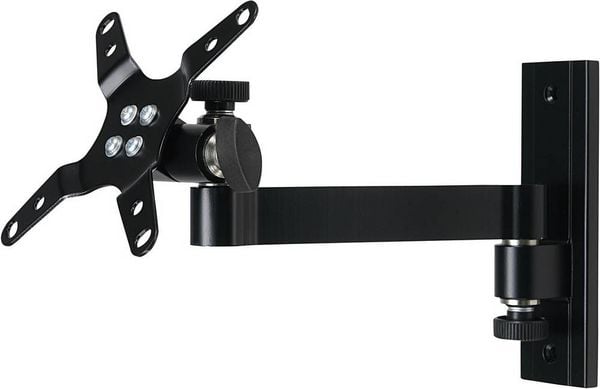 Produktbild: SpeaKa Professional SP-6456756 Monitor-Wandhalterung 1 Display(s) 33,0 cm (13") - 76,2 cm (30") Schwarz Neigbar, Schwenkbar, Ausziehbar