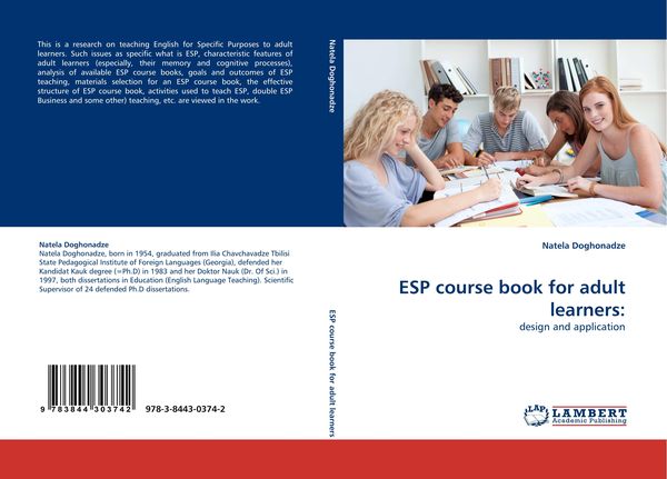 Produktbild: ESP course book for adult learners: