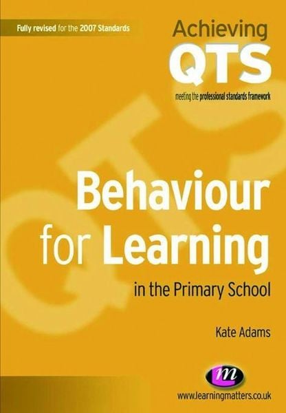 Produktbild: Behaviour for Learning in the Primary School
