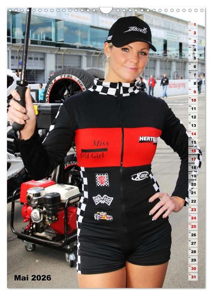 Produktbild: Beauty Grid Girls 2026 (Wandkalender 2026 DIN A3 hoch), CALVENDO Monatskalender