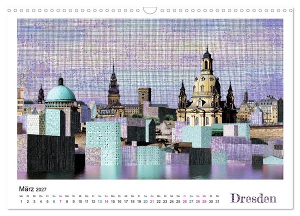 Produktbild: Stadtvisionen (Wandkalender 2027 DIN A3 quer), CALVENDO Monatskalender