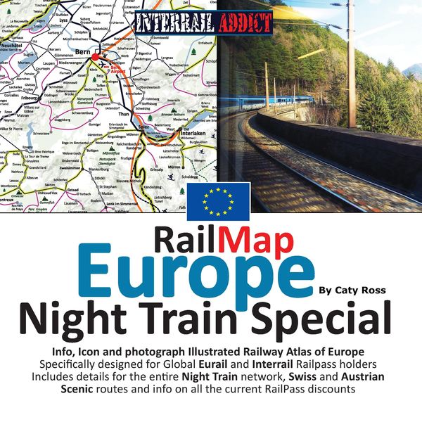 Produktbild: RailMap Europe - Night Train Special 2017