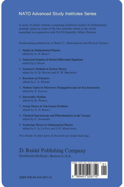 Produktbild: Studies in Mathematical Physics