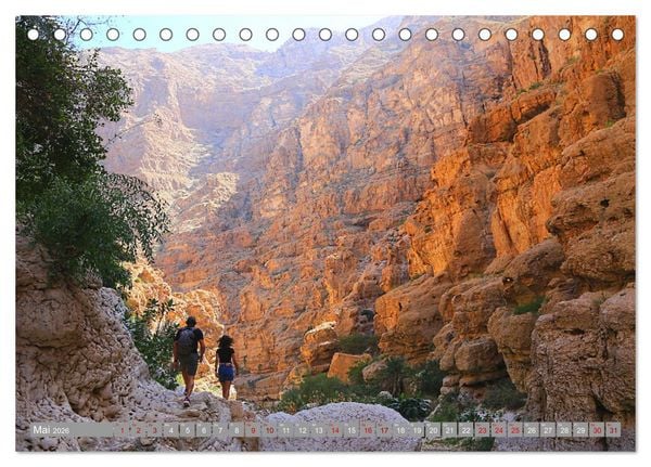 Produktbild: Unterwegs im Weihrauchland Oman (Tischkalender 2026 DIN A5 quer), CALVENDO Monatskalender