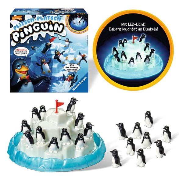 Produktbild: Ravensburger Plitsch-Platsch Pinguin, Kinderspiel