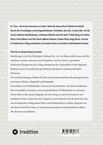 Produktbild: Zen - die Kunst bewusst zu Leben