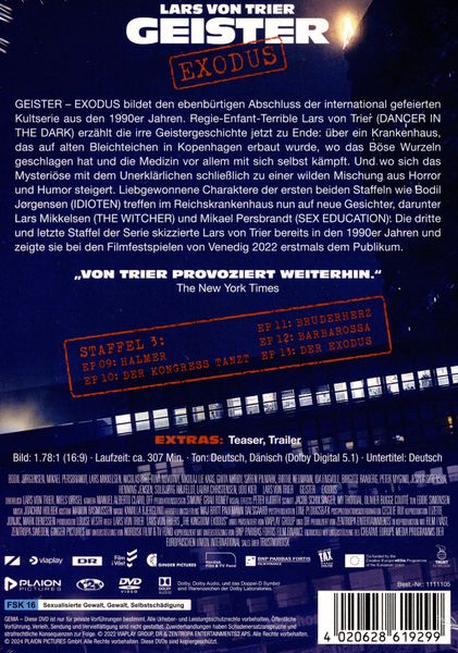 Produktbild: Geister: Exodus (Lars von Trier) [3 DVDs]