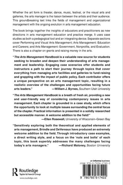 Produktbild: The Arts Management Handbook