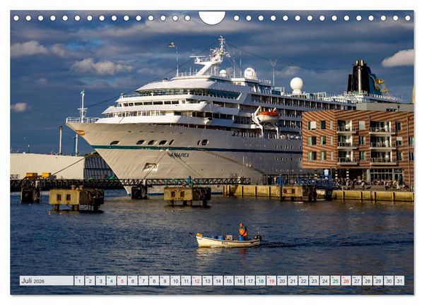 Produktbild: Wismar &ndash; Eine Hansestadt mit Charme (Wandkalender 2026 DIN A4 quer), CALVENDO Monatskalender