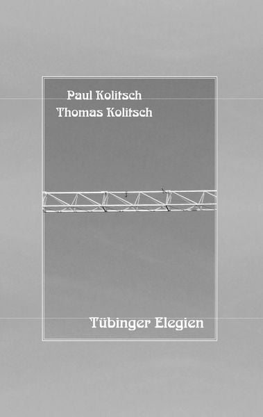 Produktbild: T&uuml;binger Elegien