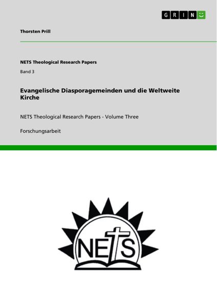 Produktbild: Evangelische Diasporagemeinden und die Weltweite Kirche