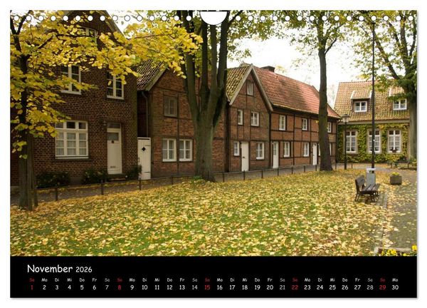 Produktbild: Billerbeck - Perle der Baumberge (Wandkalender 2026 DIN A4 quer), CALVENDO Monatskalender