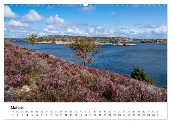 Produktbild: Westk&uuml;ste in Schweden (hochwertiger Premium Wandkalender 2026 DIN A2 quer), Kunstdruck in Hochglanz