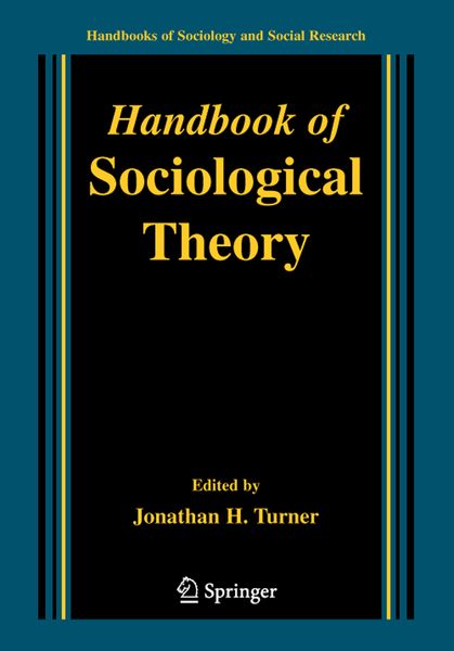 Produktbild: Handbook of Sociological Theory