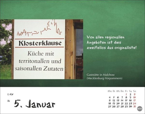 Produktbild: Bastian Sick Tagesabrei&szlig;kalender 2027