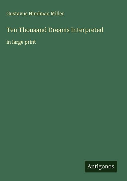 Produktbild: Ten Thousand Dreams Interpreted