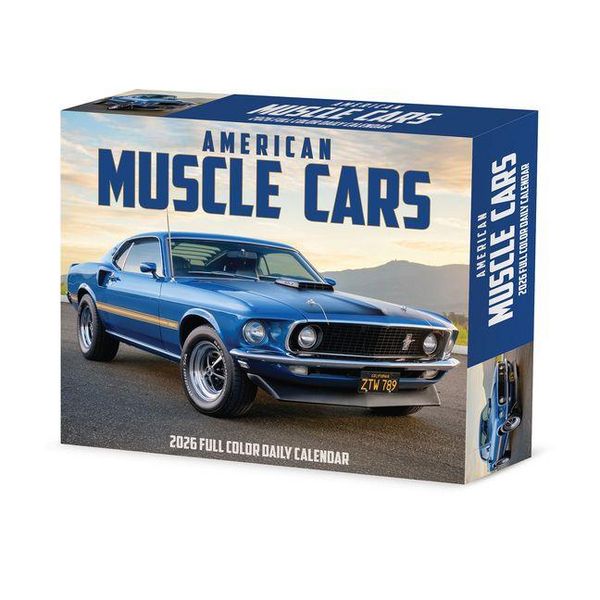 Produktbild: American Muscle Cars 2026 Box Calendar