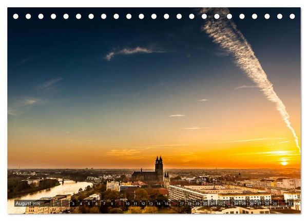 Produktbild: Mein Magdeburg (Tischkalender 2026 DIN A5 quer), CALVENDO Monatskalender