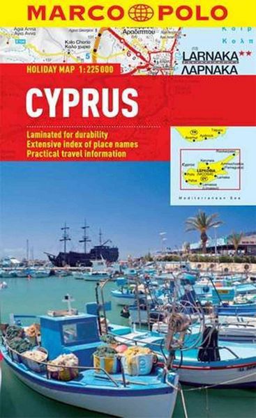 Produktbild: Cyprus Marco Polo Holiday Map