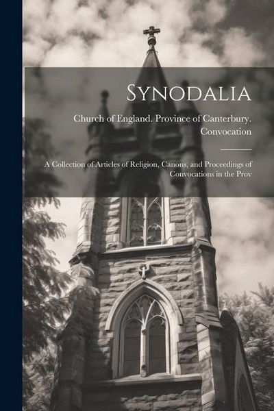 Produktbild: Synodalia: A Collection of Articles of Religion, Canons, and Proceedings of Convocations in the Prov