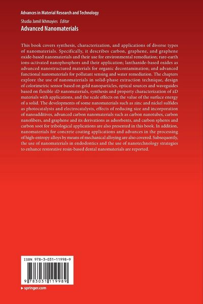 Produktbild: Advanced Nanomaterials