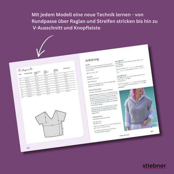 Produktbild: Pullover stricken ganz einfach