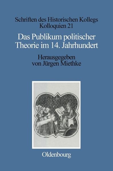 Produktbild: Das Publikum politischer Theorie im 14. Jahrhundert