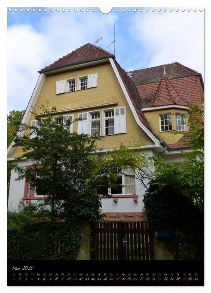 Traumhafte Villen in Buchschlag (Wandkalender 2025 DIN A3 hoch), CALVENDO Monatskalender